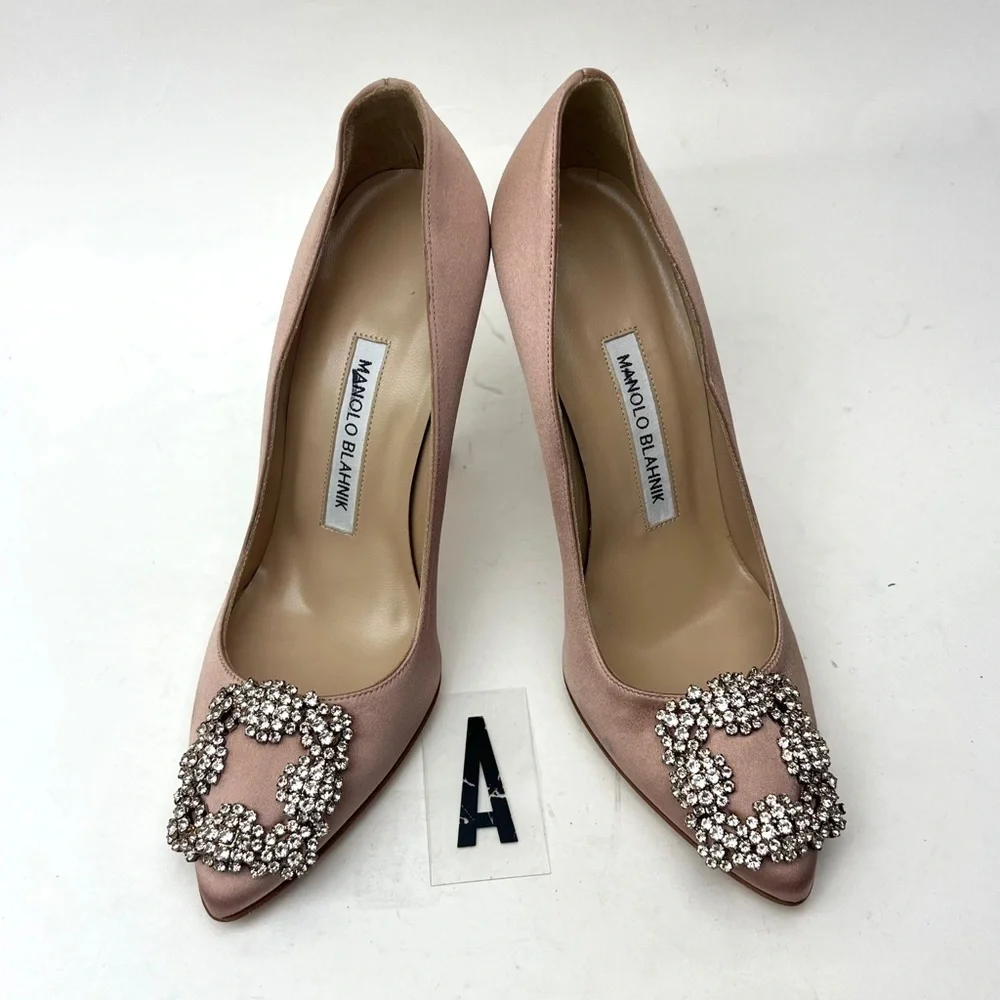 MANOLO BLAHNIK Hangisi Pump sz 6 - Picture 3 of 15